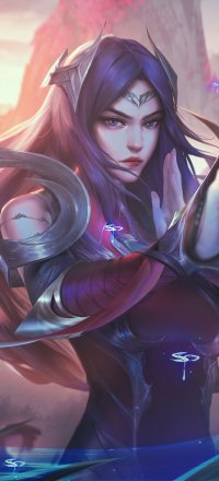 Irelia, anime, drawing, game, games, girl, league of legends,  leagueoflegends, HD phone wallpaper