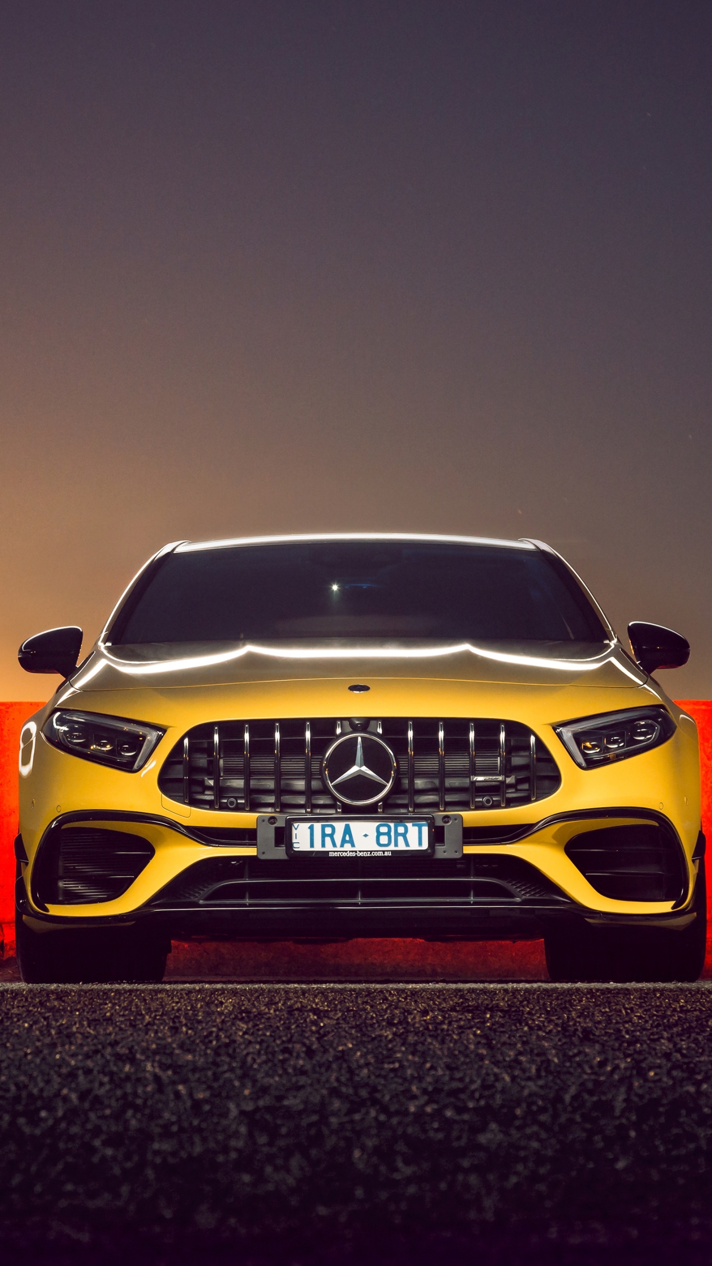 Mercedes-Benz AMG A45 Phone Wallpaper - Mobile Abyss