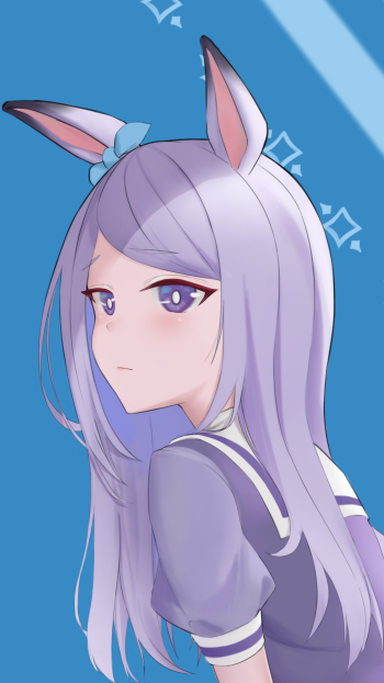 Mejiro McQueen Anime Uma Musume: Pretty Derby Phone Wallpaper