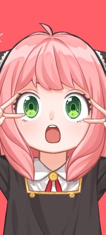 Anya Forger Anime Spy x Family Phone Wallpaper