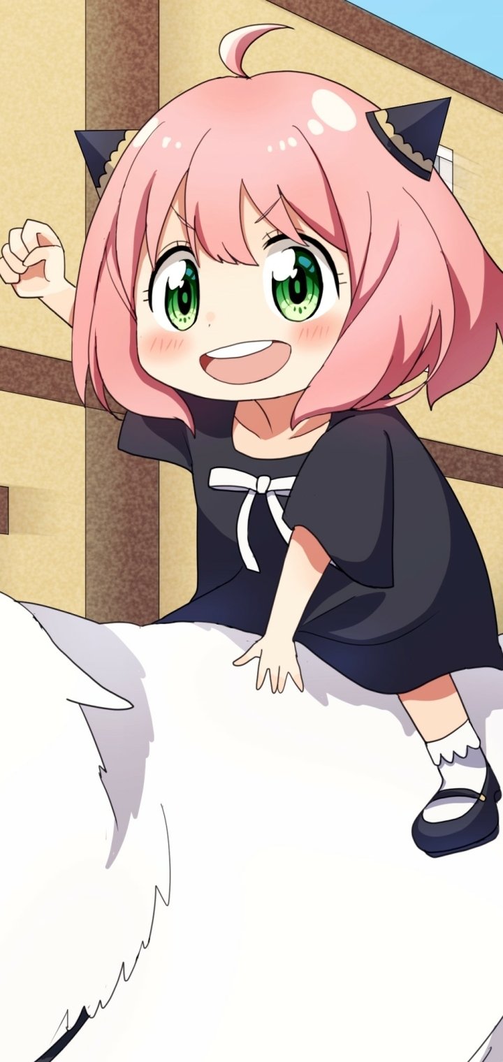 Download Anya Forger Anime Spy X Family Phone Wallpaper