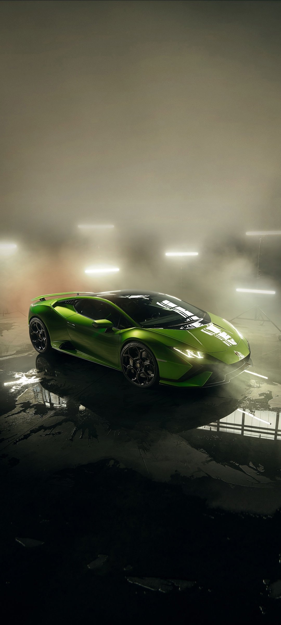 Download Vehicle Lamborghini Huracán Tecnica Phone Wallpaper