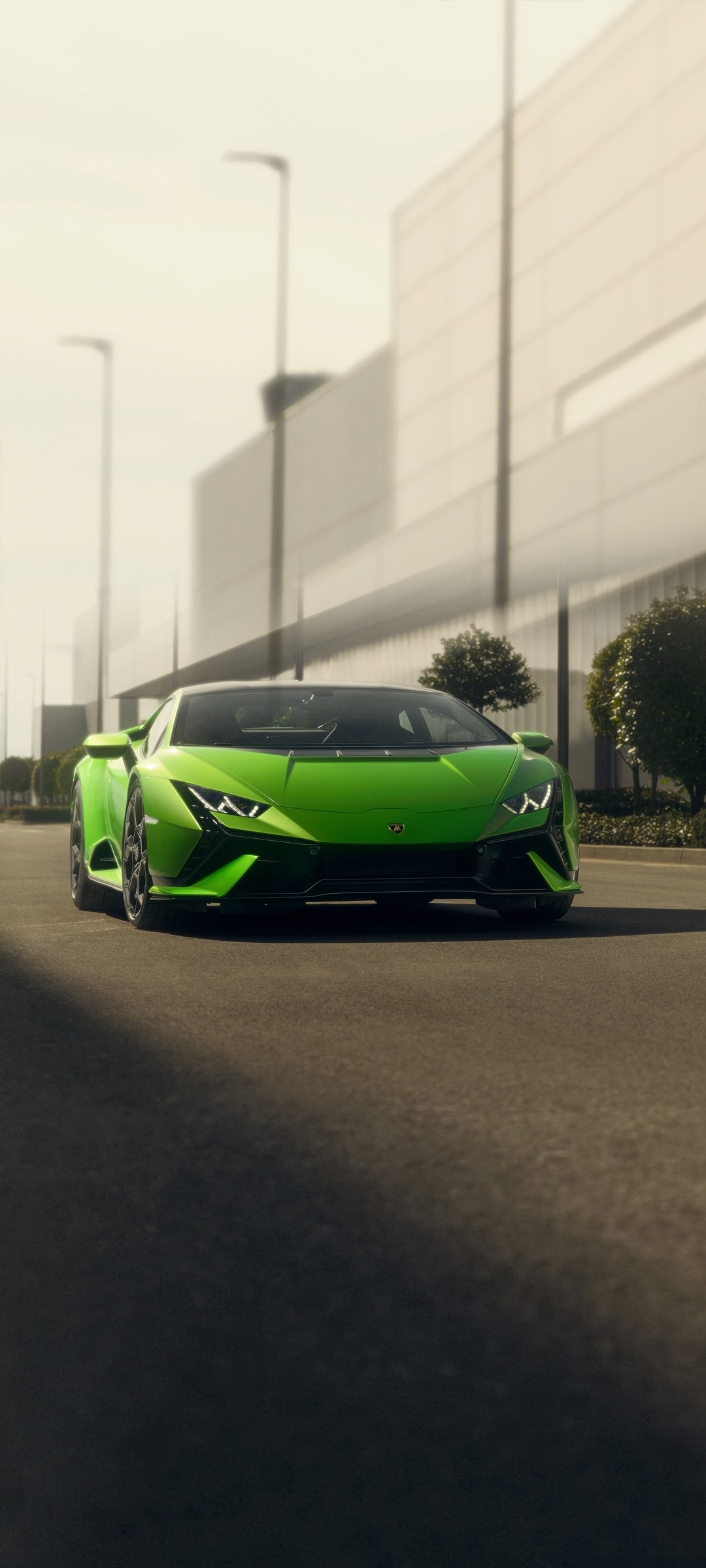 Download Vehicle Lamborghini Huracán Tecnica Phone Wallpaper