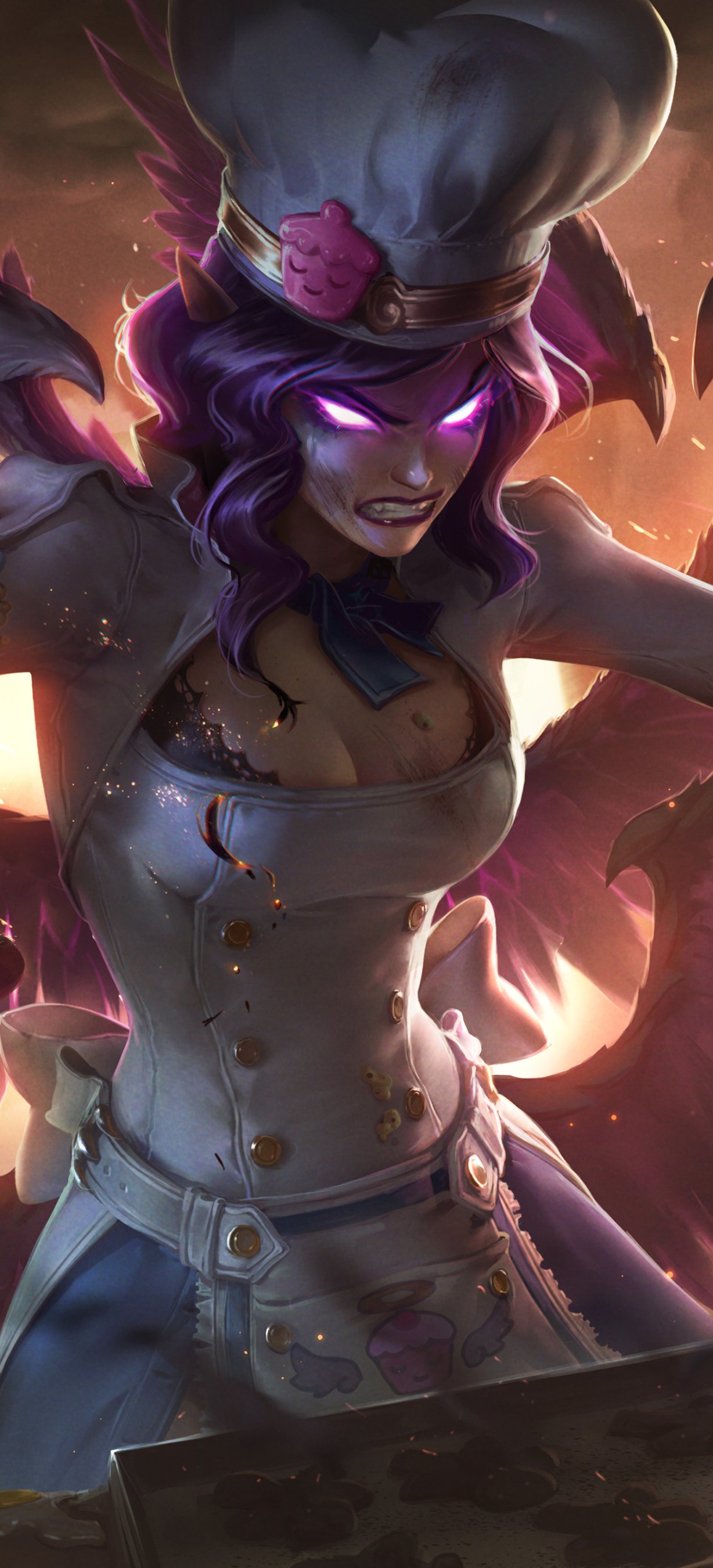 Download Morgana (League Of Legends) Video Game League Of Legends Phone Wallpaper