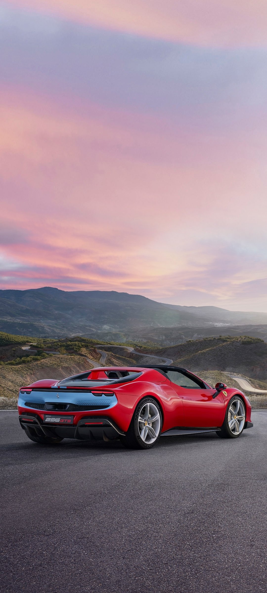 Download Vehicle Ferrari 296 GTS Phone Wallpaper