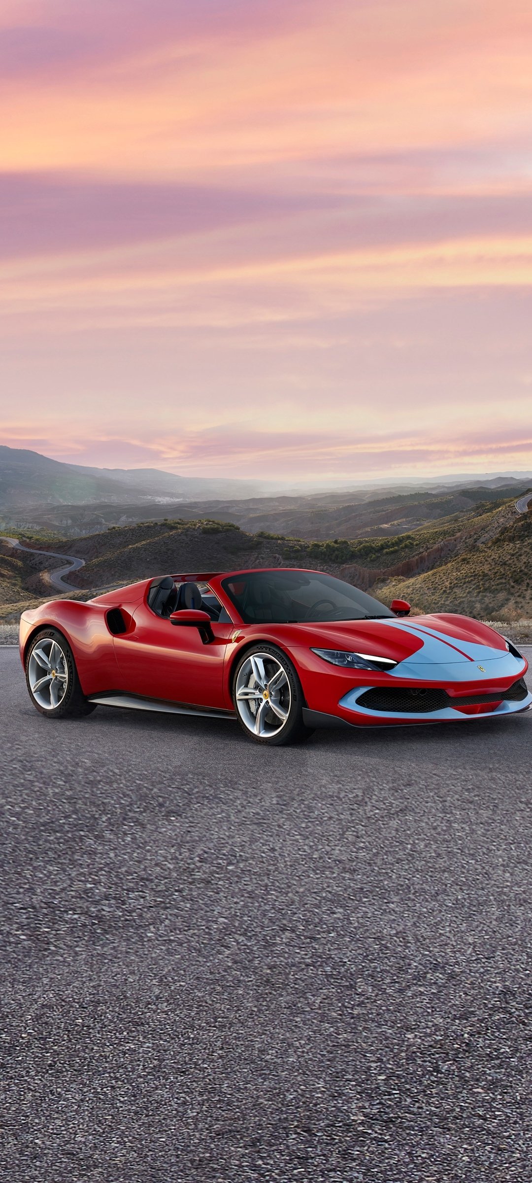 Download Vehicle Ferrari 296 GTS Phone Wallpaper