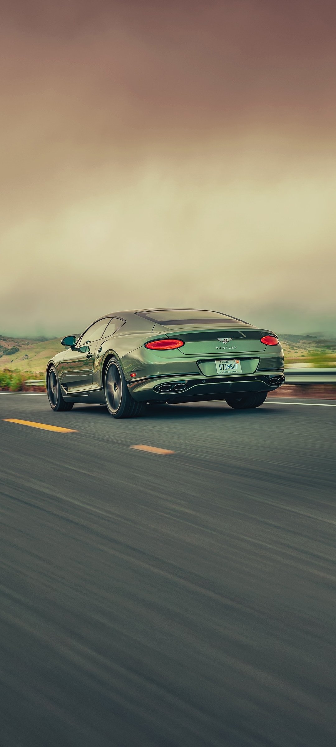 Download Vehicle Bentley Continental GT V8 Phone Wallpaper