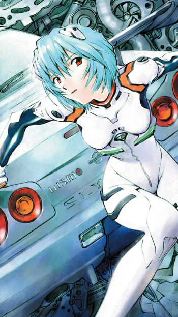 Rei Ayanami Anime Neon Genesis Evangelion Phone Wallpaper