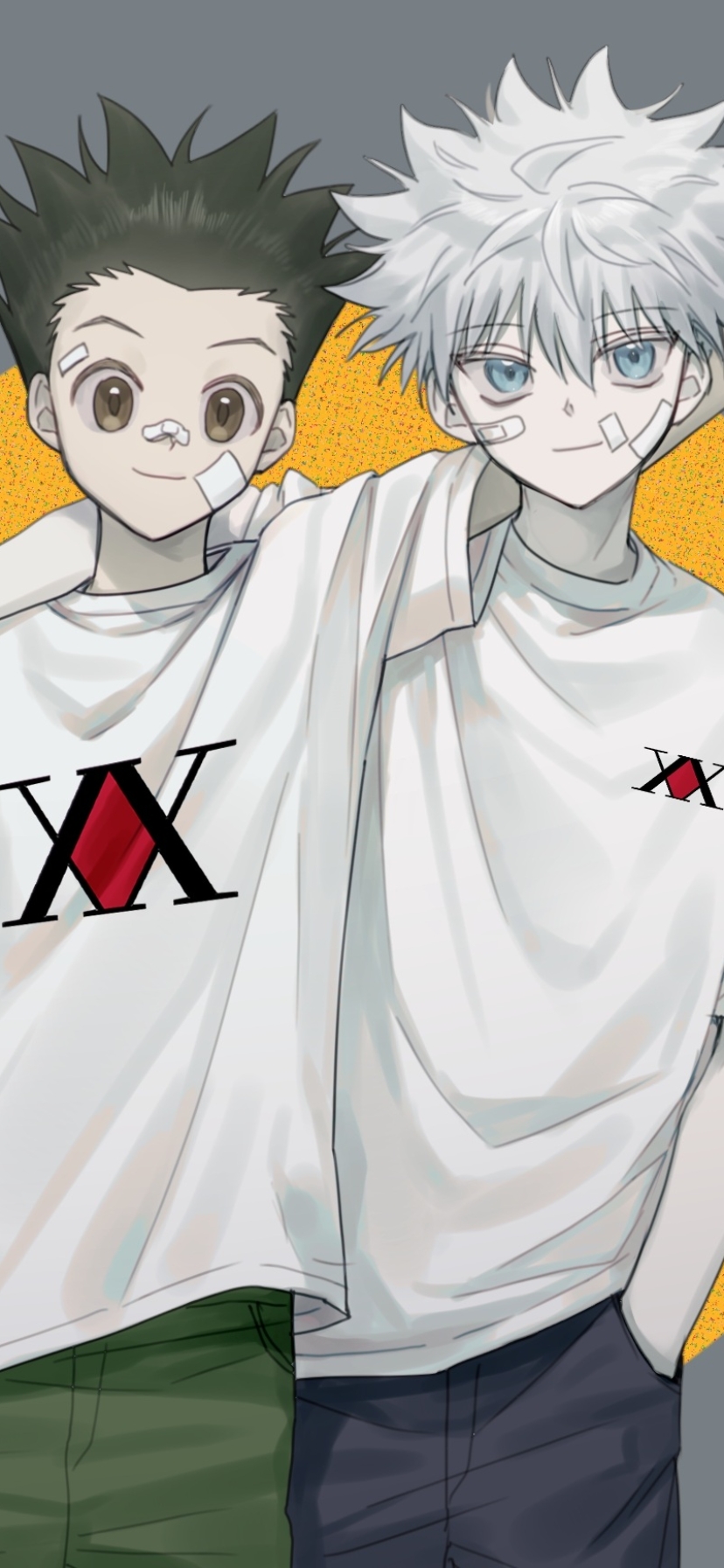 Download Hunter X Hunter Freecss & Killua Phone Wallpaper