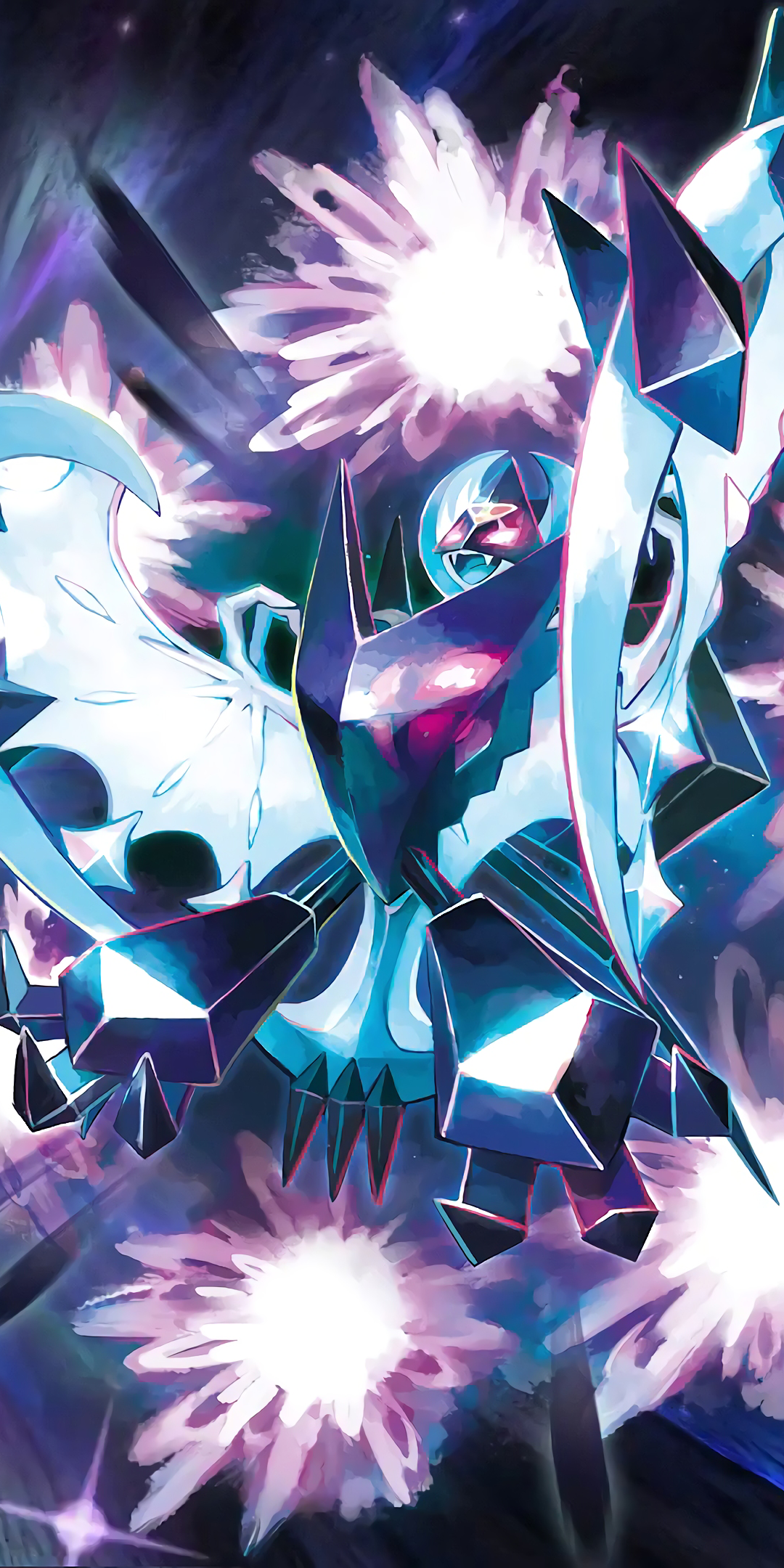 Download Lunala (Pokémon) Video Game Pokémon Ultra Sun And Ultra Moon Phone Wallpaper