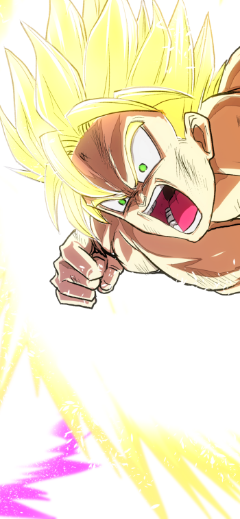 Super Saiyan Goku Anime Dragon Ball Z Phone Wallpaper