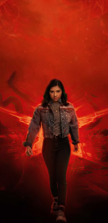 America Chavez Xochitl Gomez movie Doctor Strange in the Multiverse of Madness Phone Wallpaper