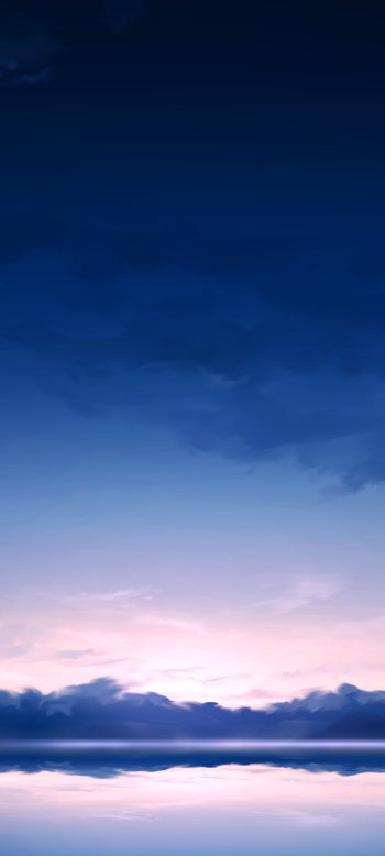 Anime sky Sky Anime Phone Wallpaper