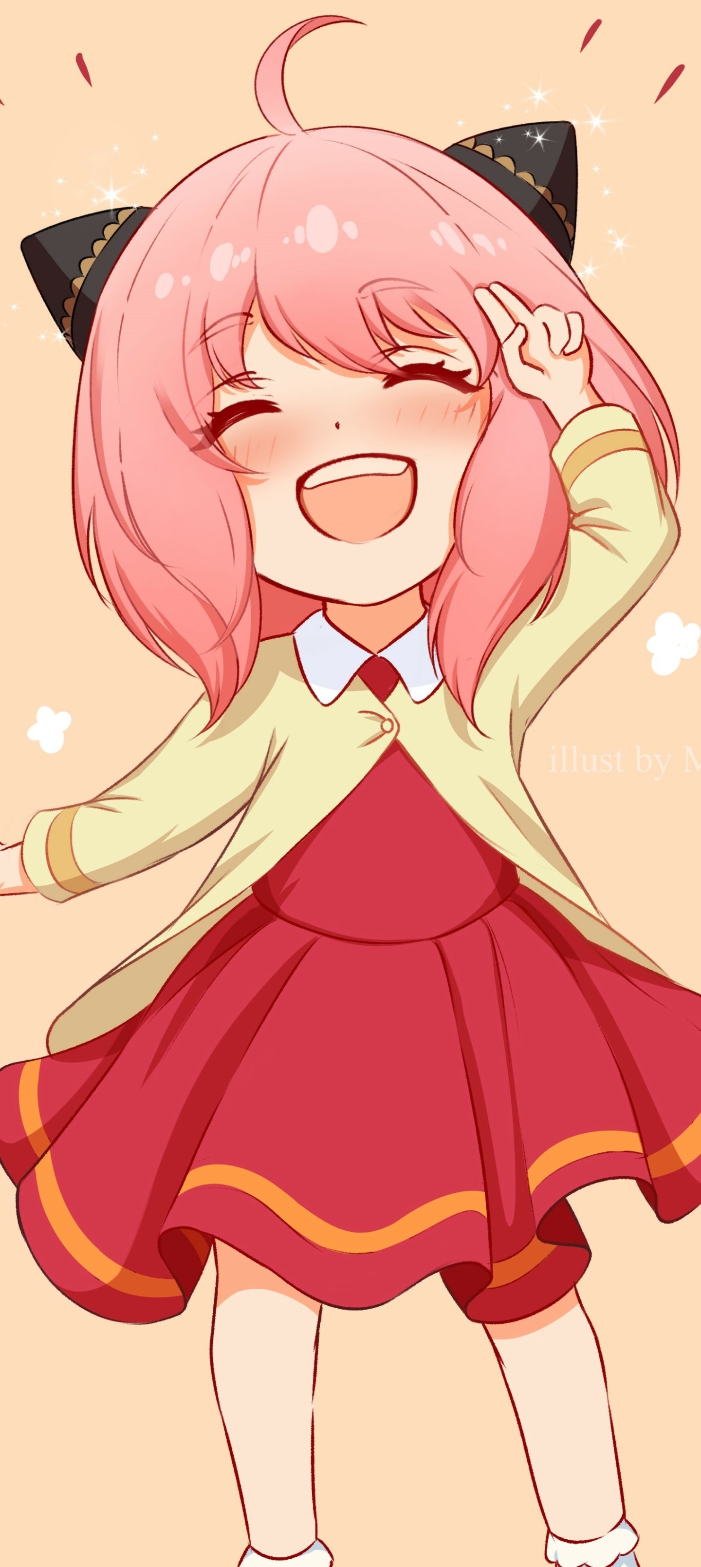 Download Anya Forger Anime Spy X Family Phone Wallpaper