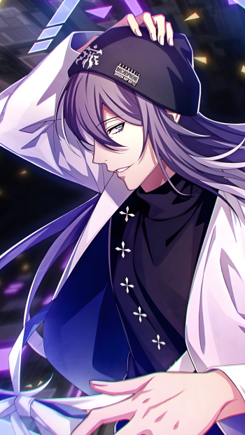 Jakurai Jinguji Anime Hypnosis Mic Phone Wallpaper