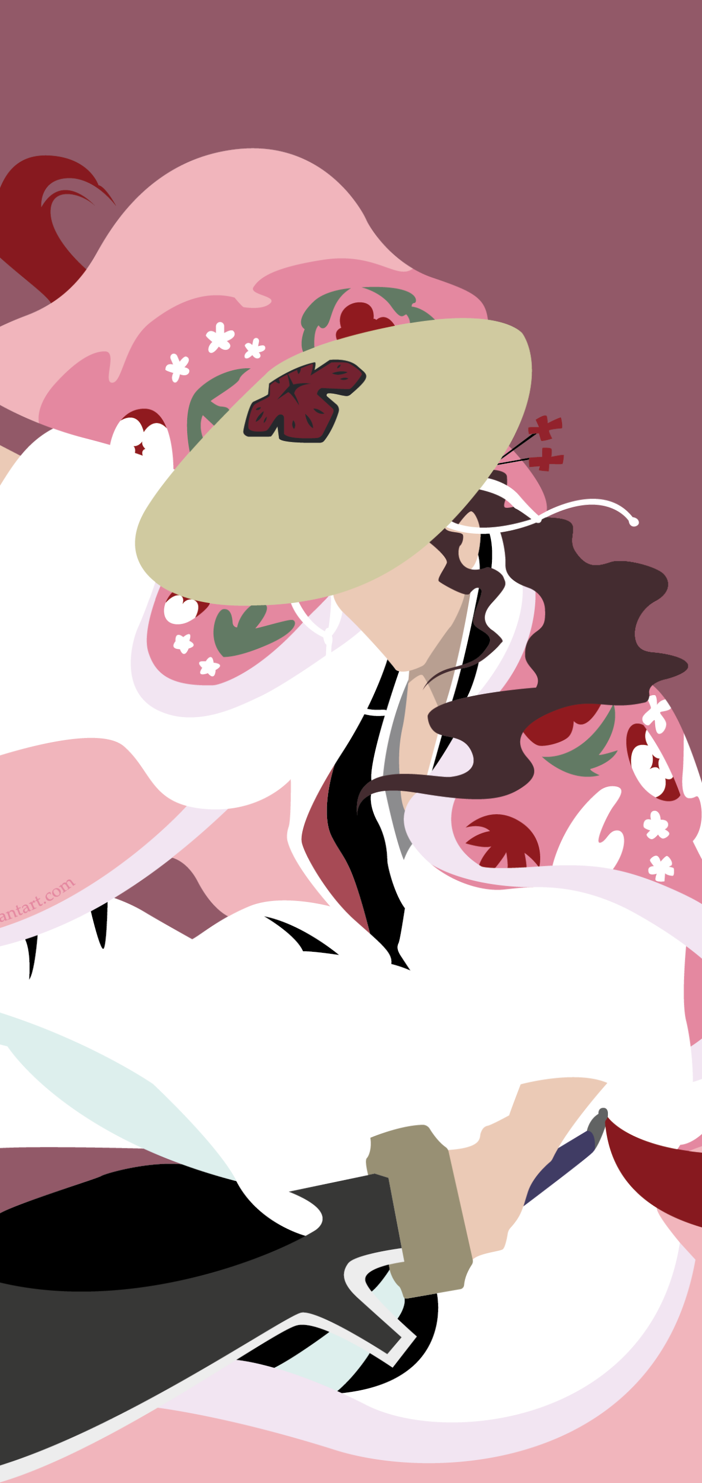 Download Shunsui Kyōraku Anime Bleach Phone Wallpaper