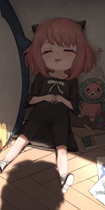 Bond (Spy x Family) Anya Forger Anime Spy x Family Phone Wallpaper