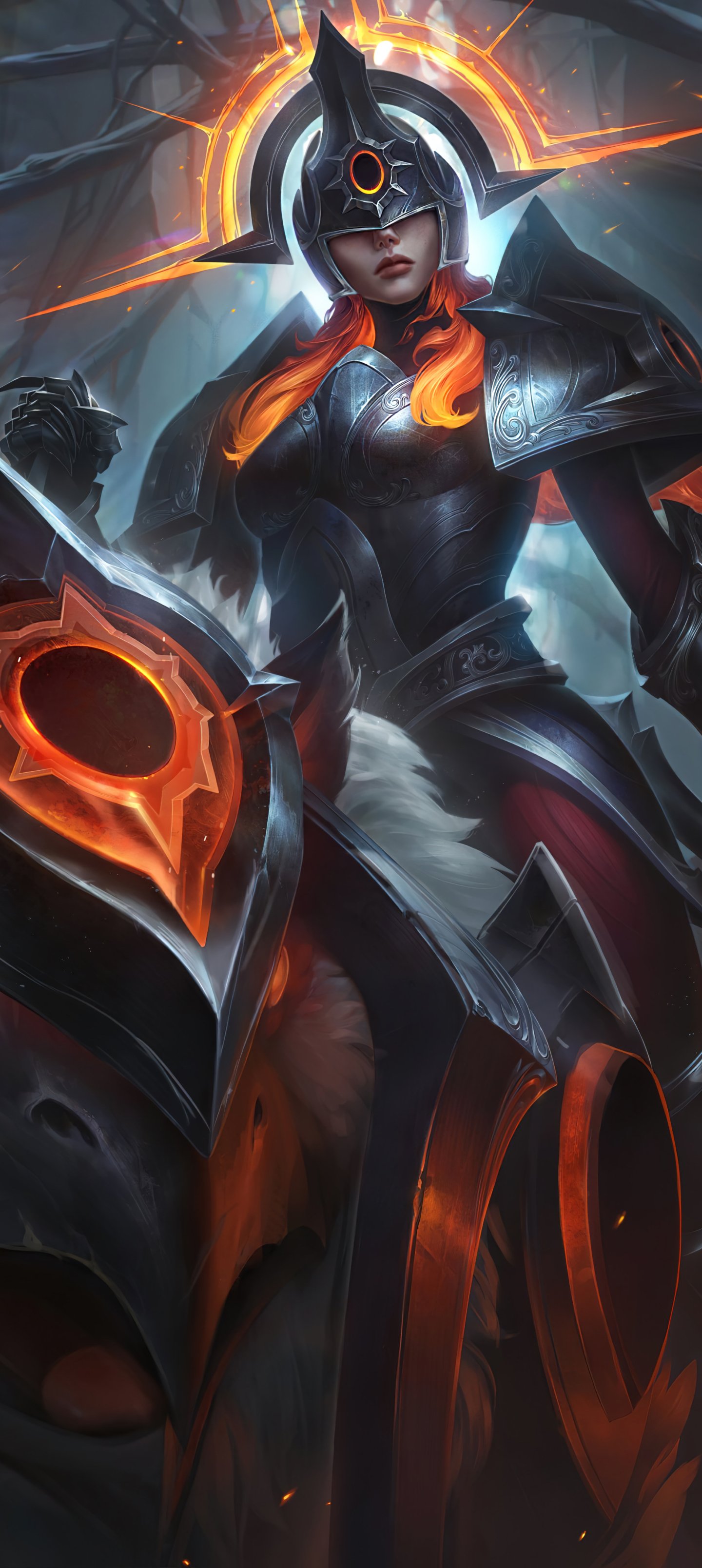 Download Sejuani (League Of Legends) Video Game League Of Legends Phone Wallpaper
