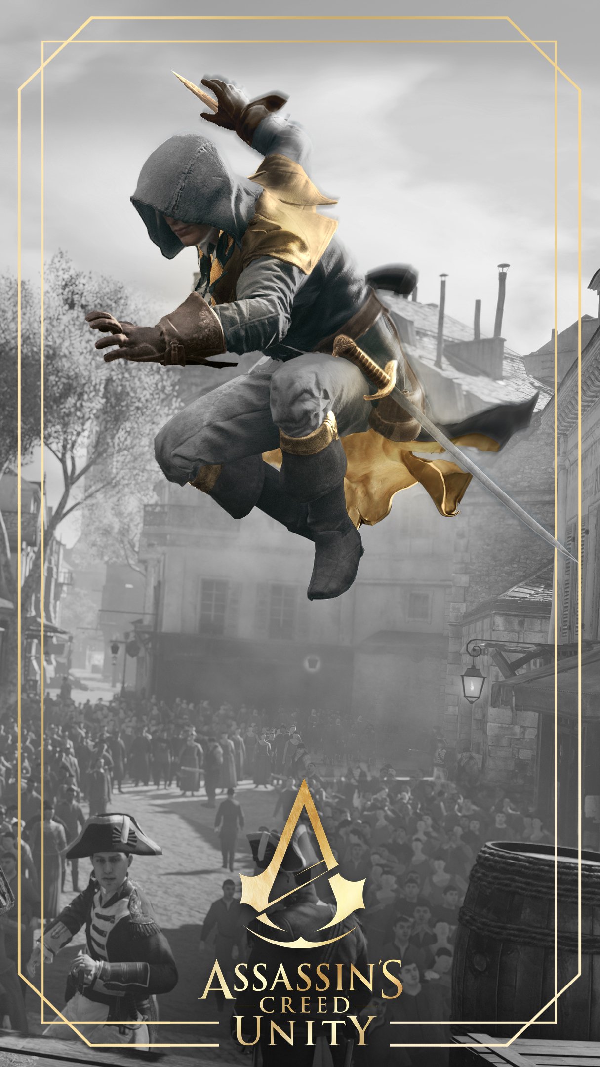 Download Video Game Assassin's Creed: Unity Phone Wallpaper