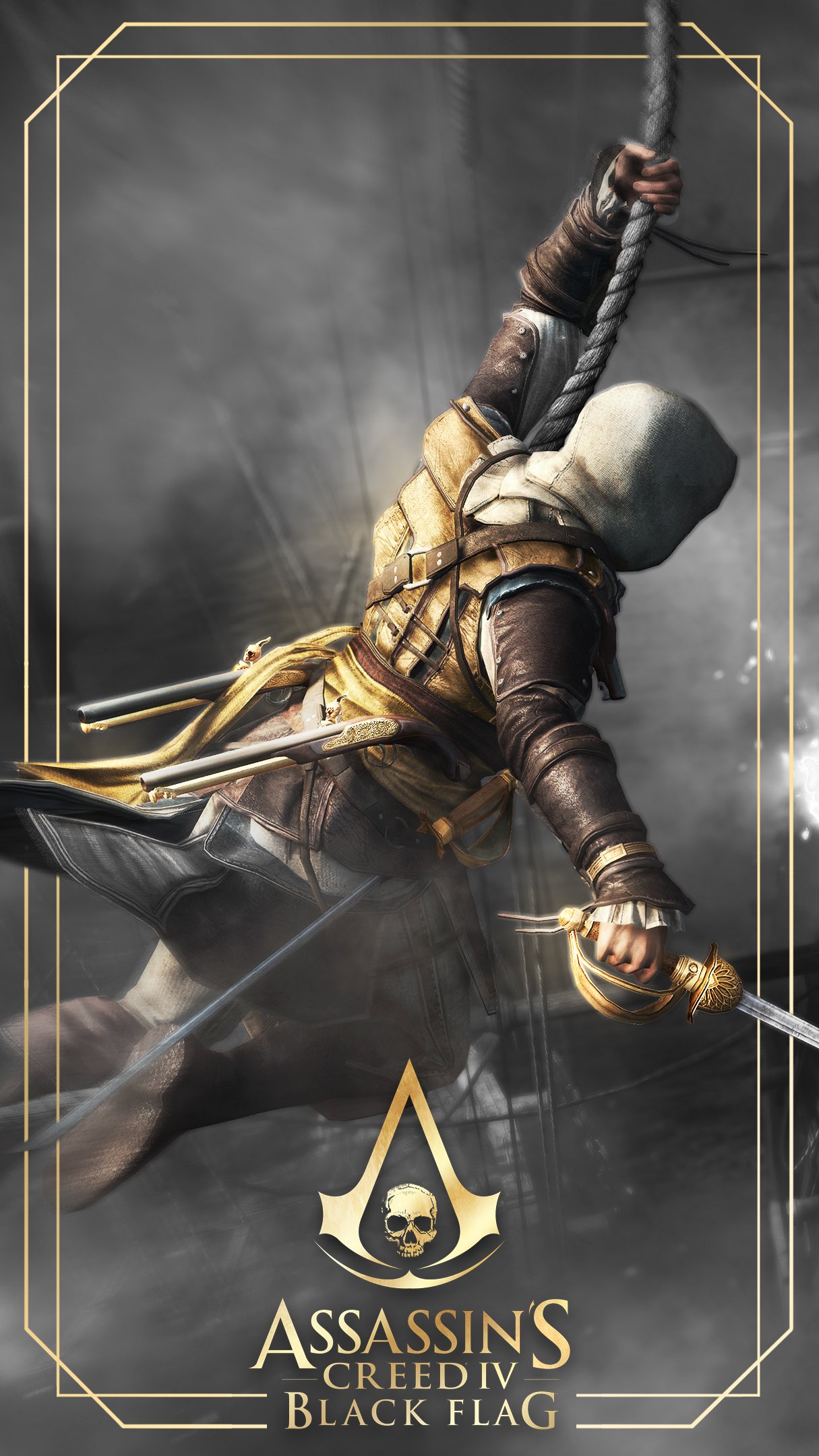 Download Video Game Assassin's Creed IV: Black Flag Phone Wallpaper