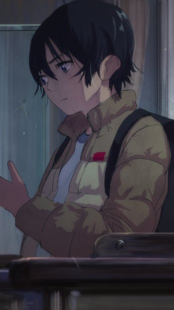 Anime Erased Phone Wallpaper