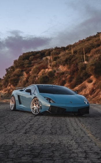 vehicle Lamborghini Gallardo Phone Wallpaper