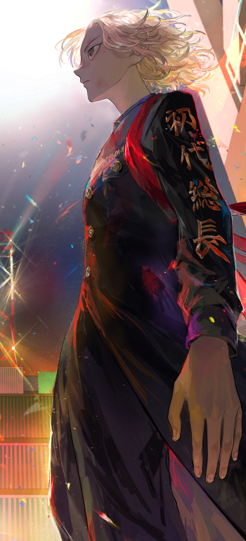 Mikey Manjiro Sano Anime Tokyo Revengers Phone Wallpaper