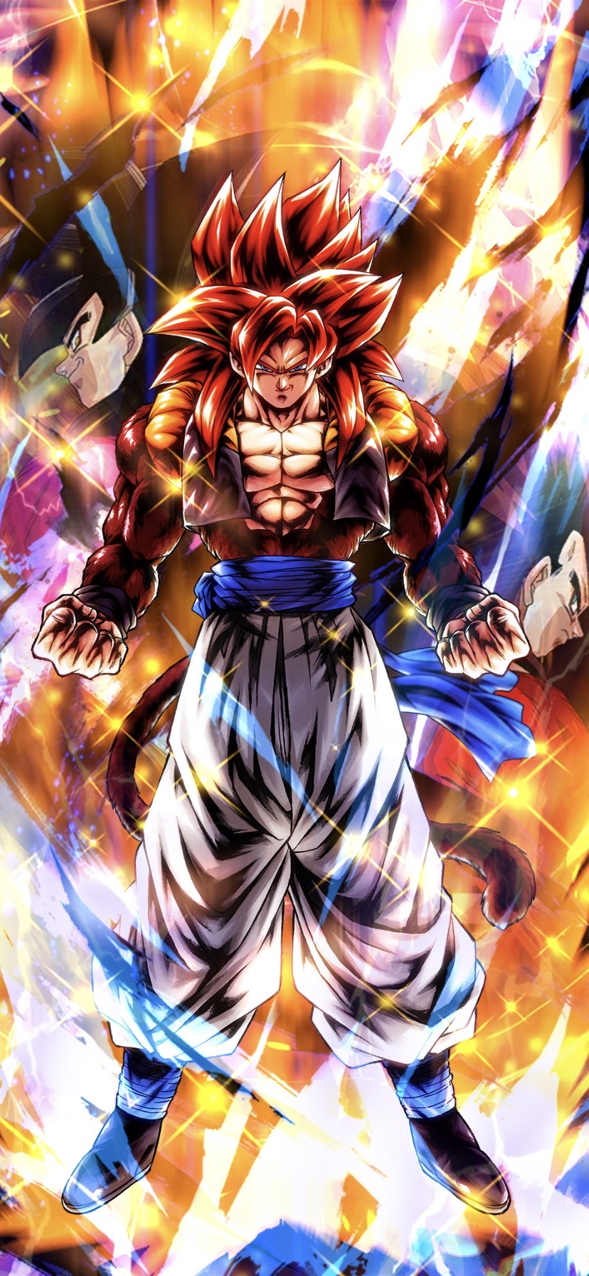 Gogeta SSJ4 by Pablo Riquelme