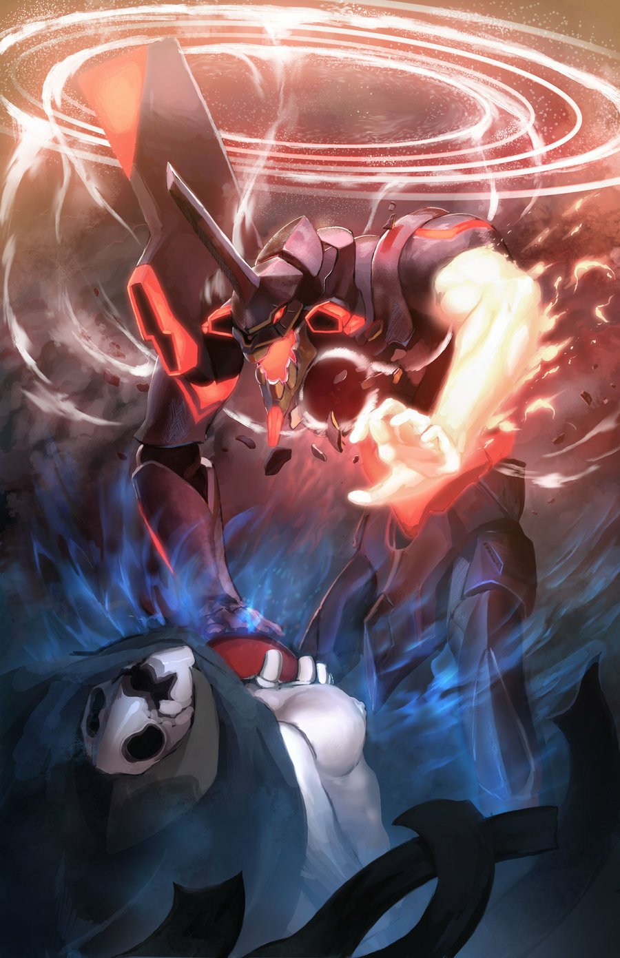 Download Anime Evangelion: 2.0 You Can (Not) Advance Phone Wallpaper