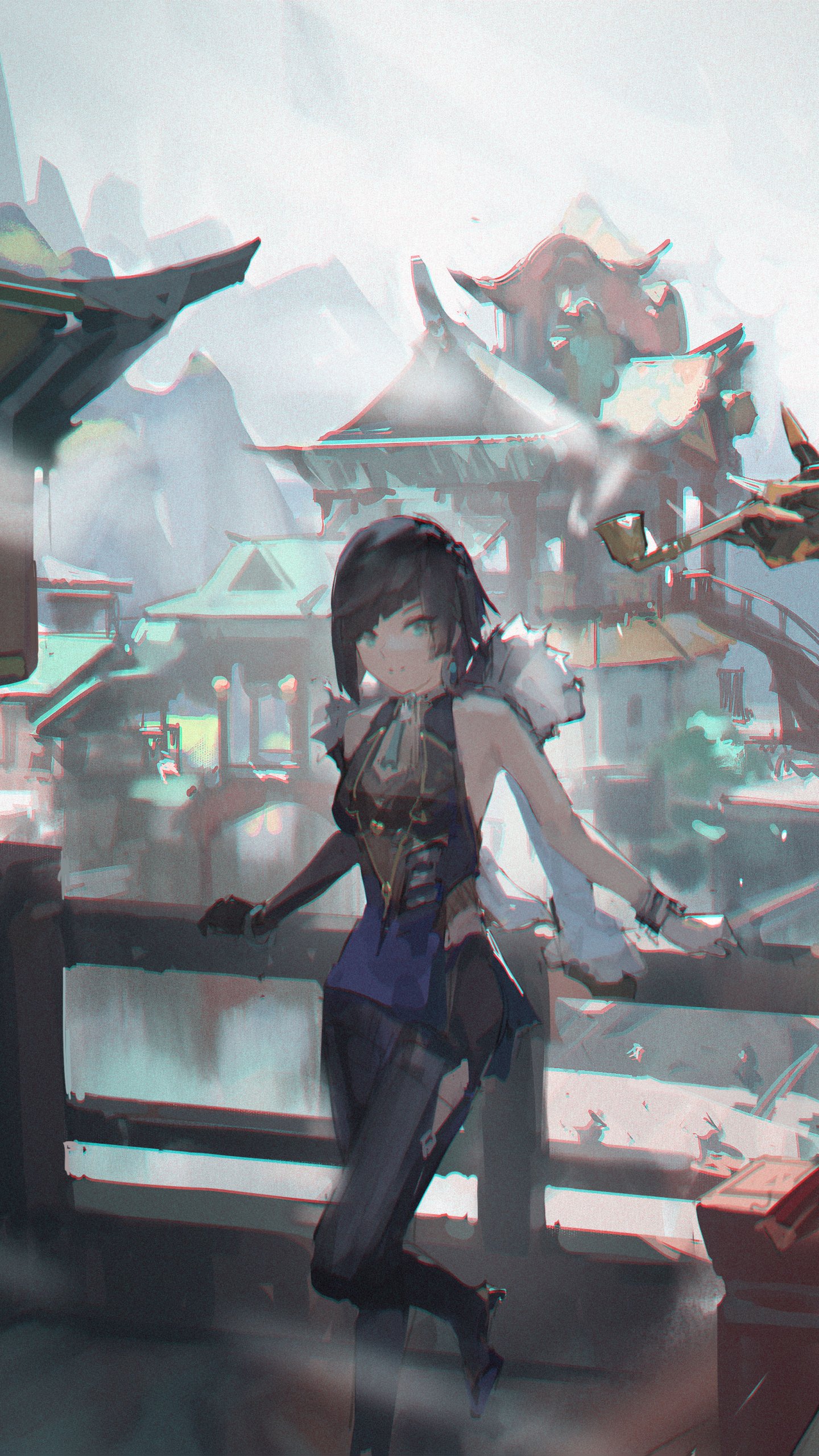 Download Yelan (Genshin Impact) Video Game Genshin Impact Phone Wallpaper