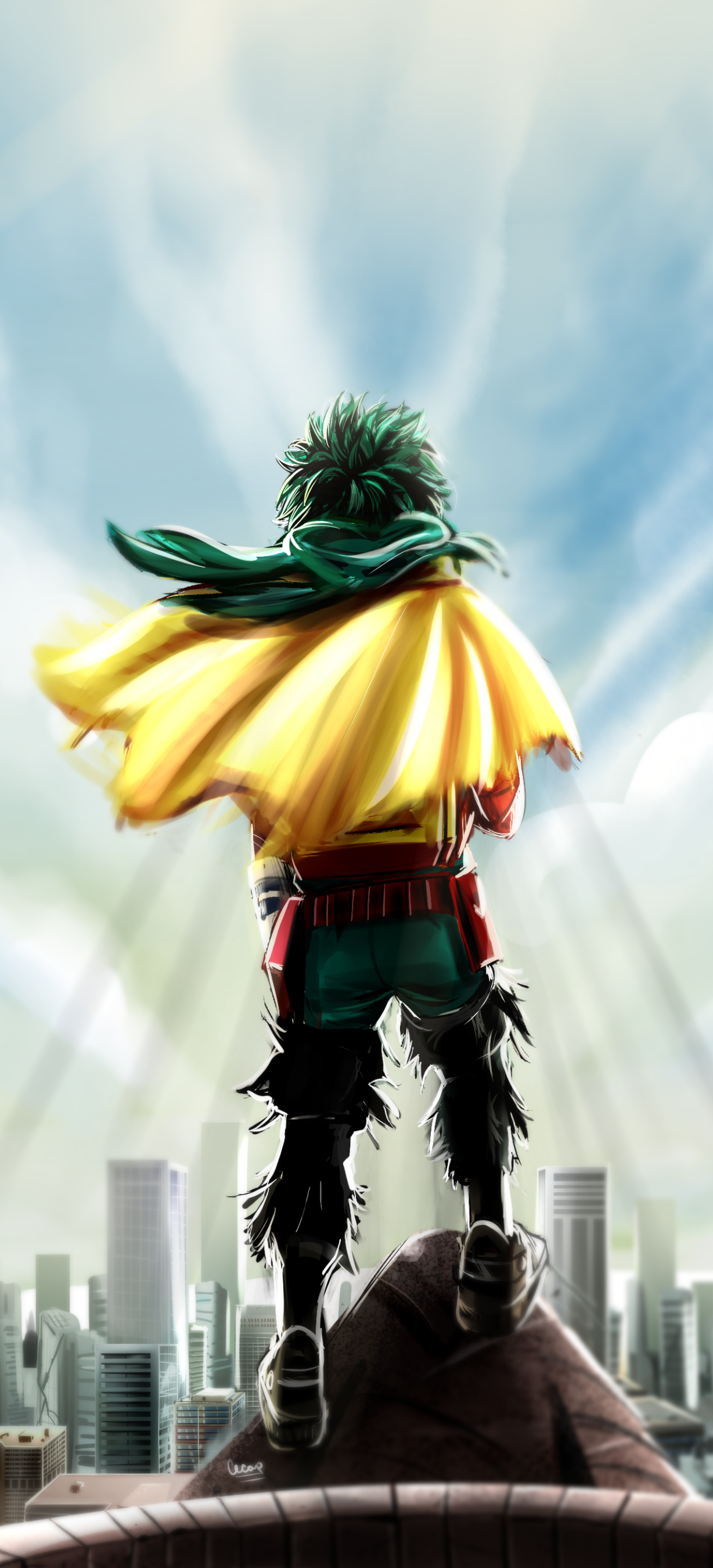 Download Izuku Midoriya Anime My Hero Academia Phone Wallpaper