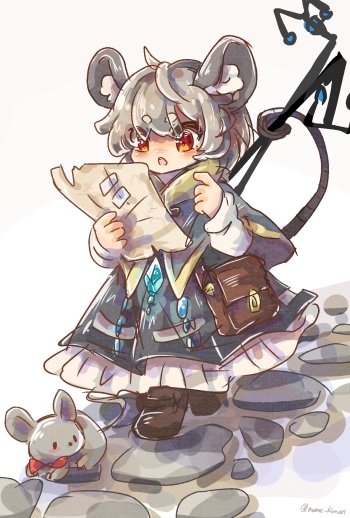 Nazrin (Touhou) Anime Touhou Phone Wallpaper