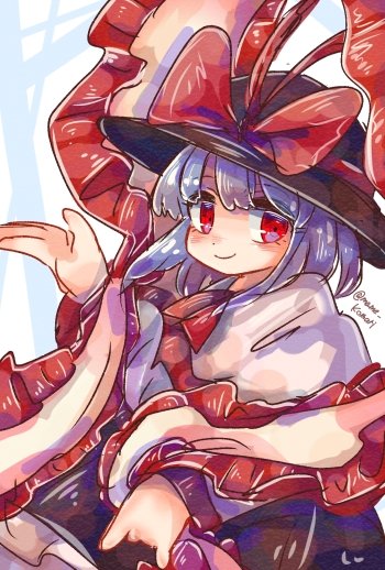 Iku Nagae Anime Touhou Phone Wallpaper