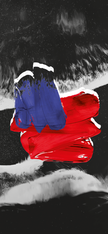 Abstract paint Phone Wallpaper