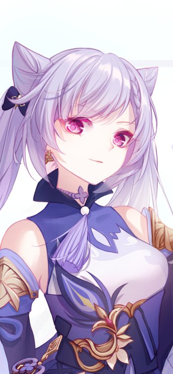 Keqing (Genshin Impact) video game Genshin Impact Phone Wallpaper