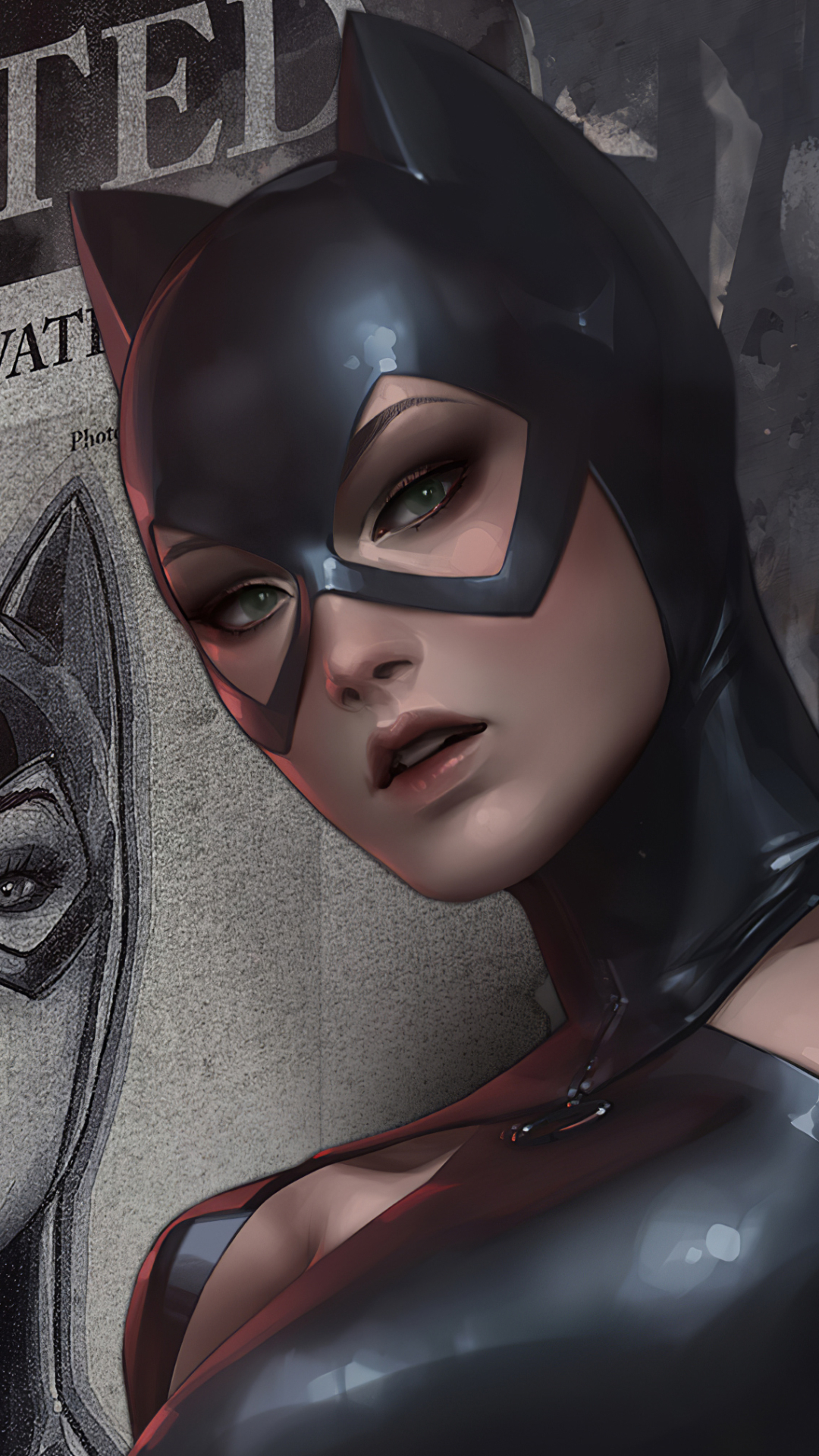 Catwoman Phone Wallpaper by JeeHyung lee
