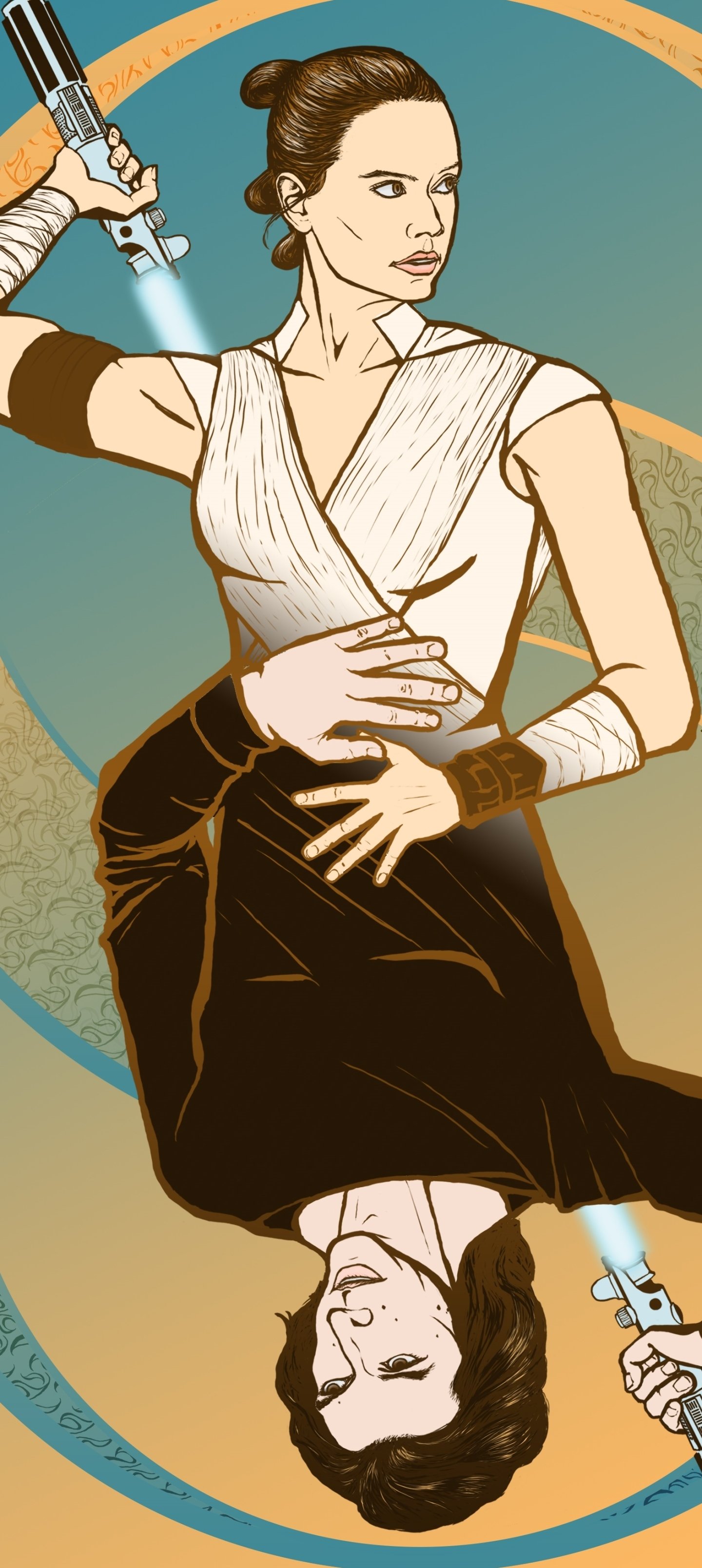 Download Ben Solo Rey (Star Wars) Movie Star Wars: The Rise Of Skywalker Phone Wallpaper