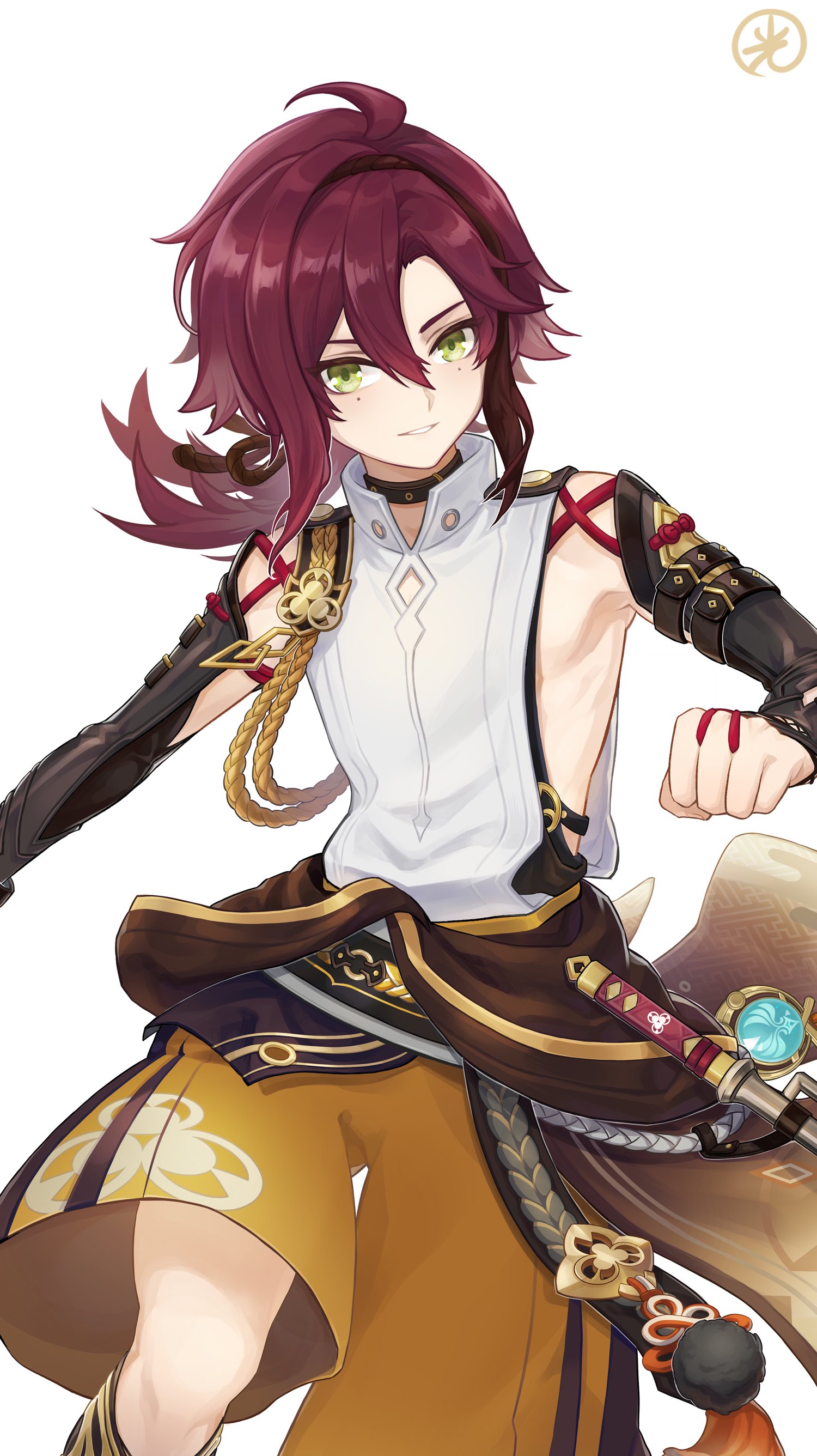 Download Shikanoin Heizou Video Game Genshin Impact Phone Wallpaper