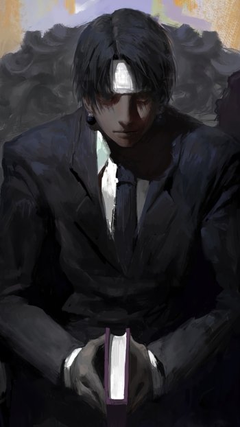 Chrollo Lucilfer Anime Hunter x Hunter Phone Wallpaper