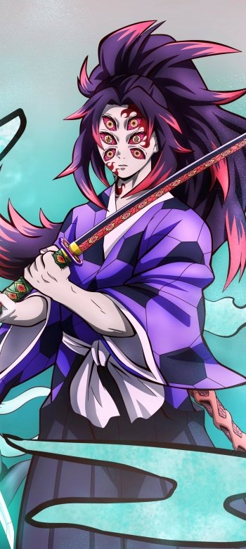Kokushibo (Demon Slayer) Anime Demon Slayer: Kimetsu no Yaiba Phone Wallpaper