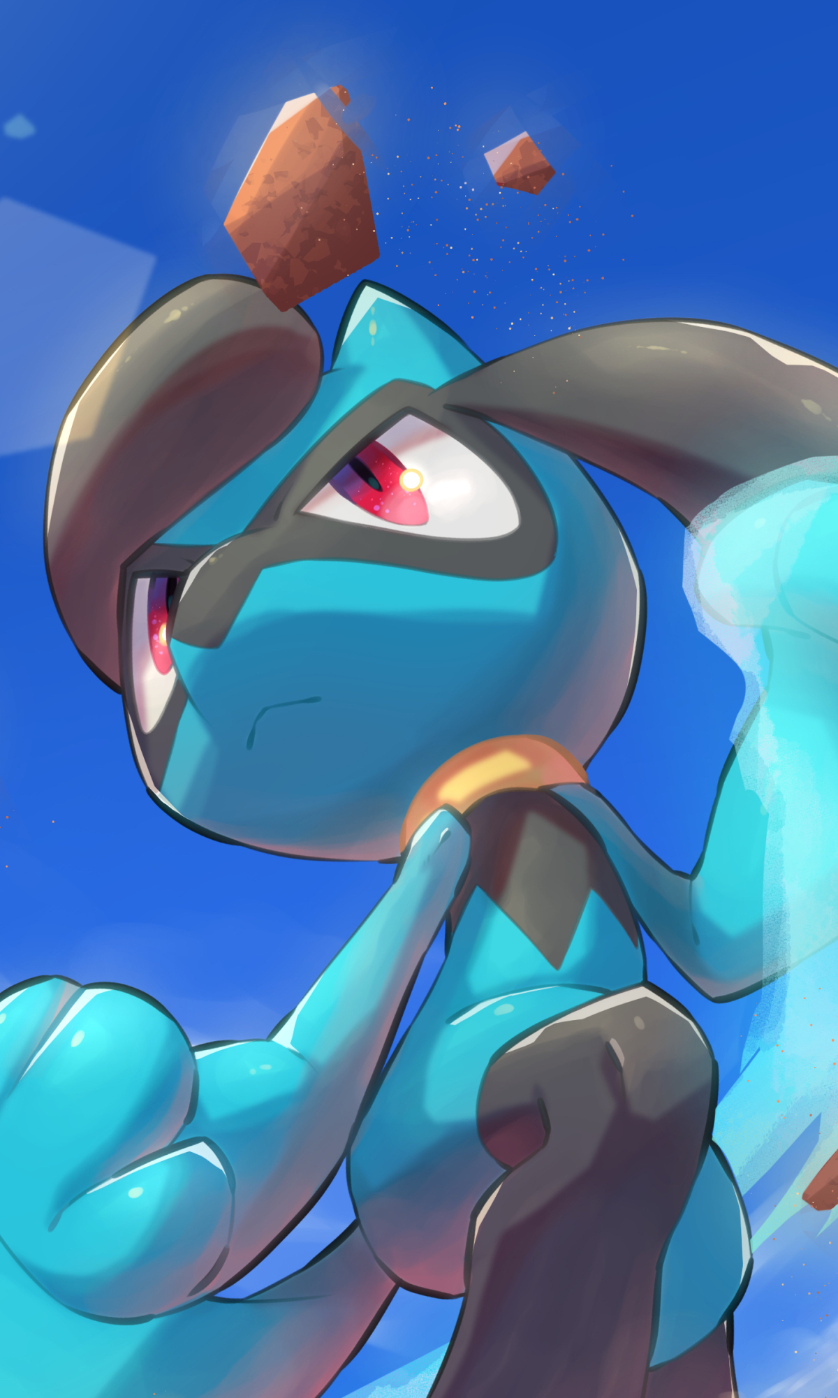 Riolu Wallpaper by Phase-One on DeviantArt