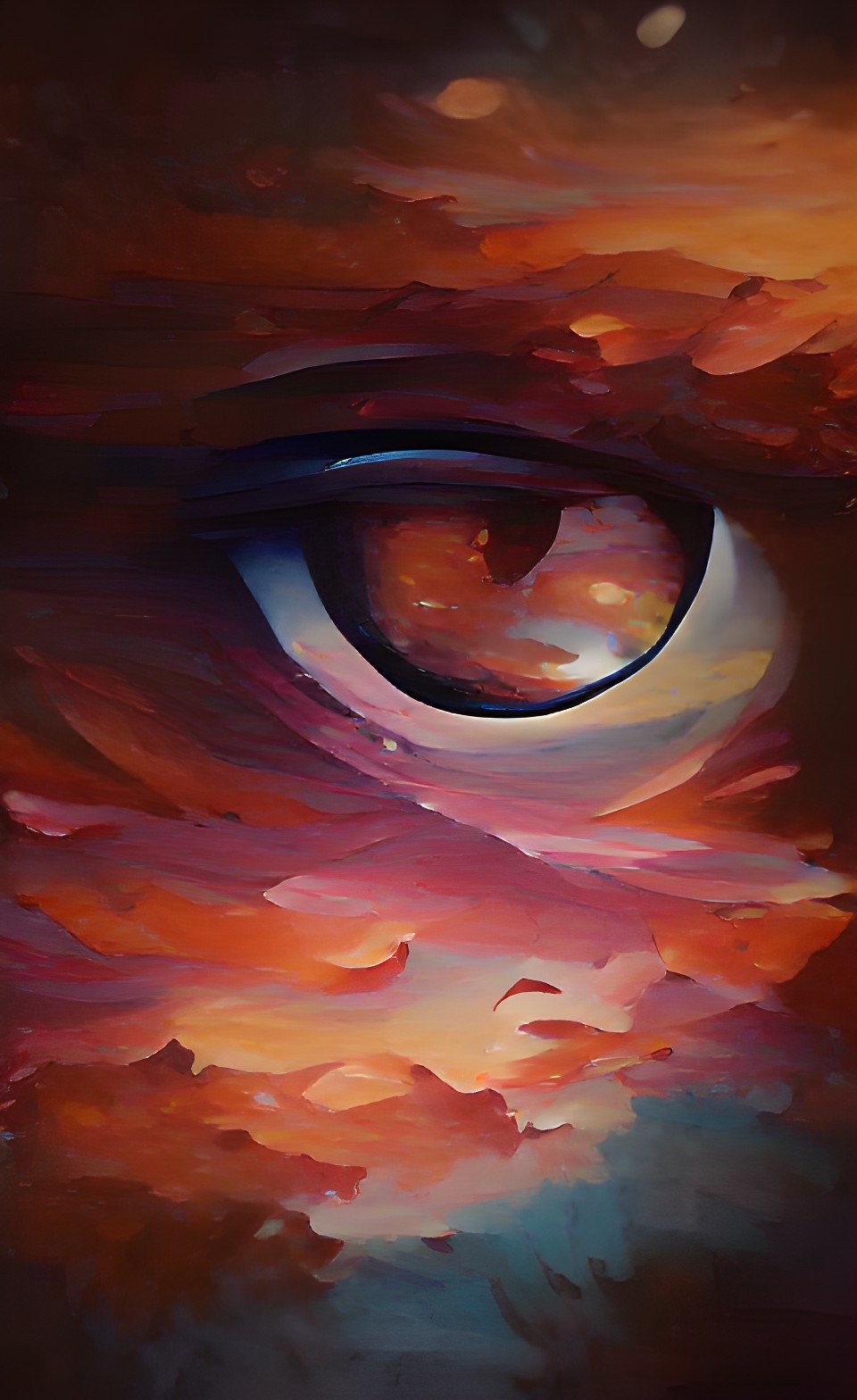 Download Artistic Eye Phone Wallpaper