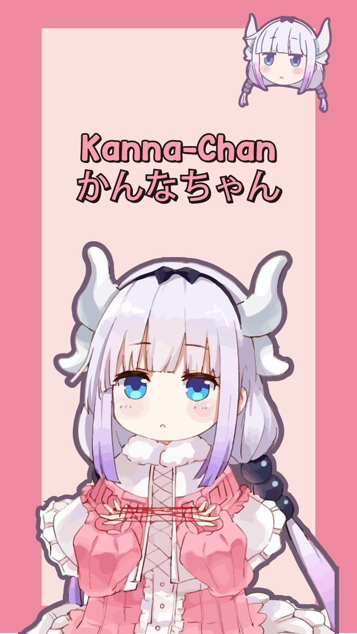 Dragon maid Kanna chan by mochi_mochi_senpai