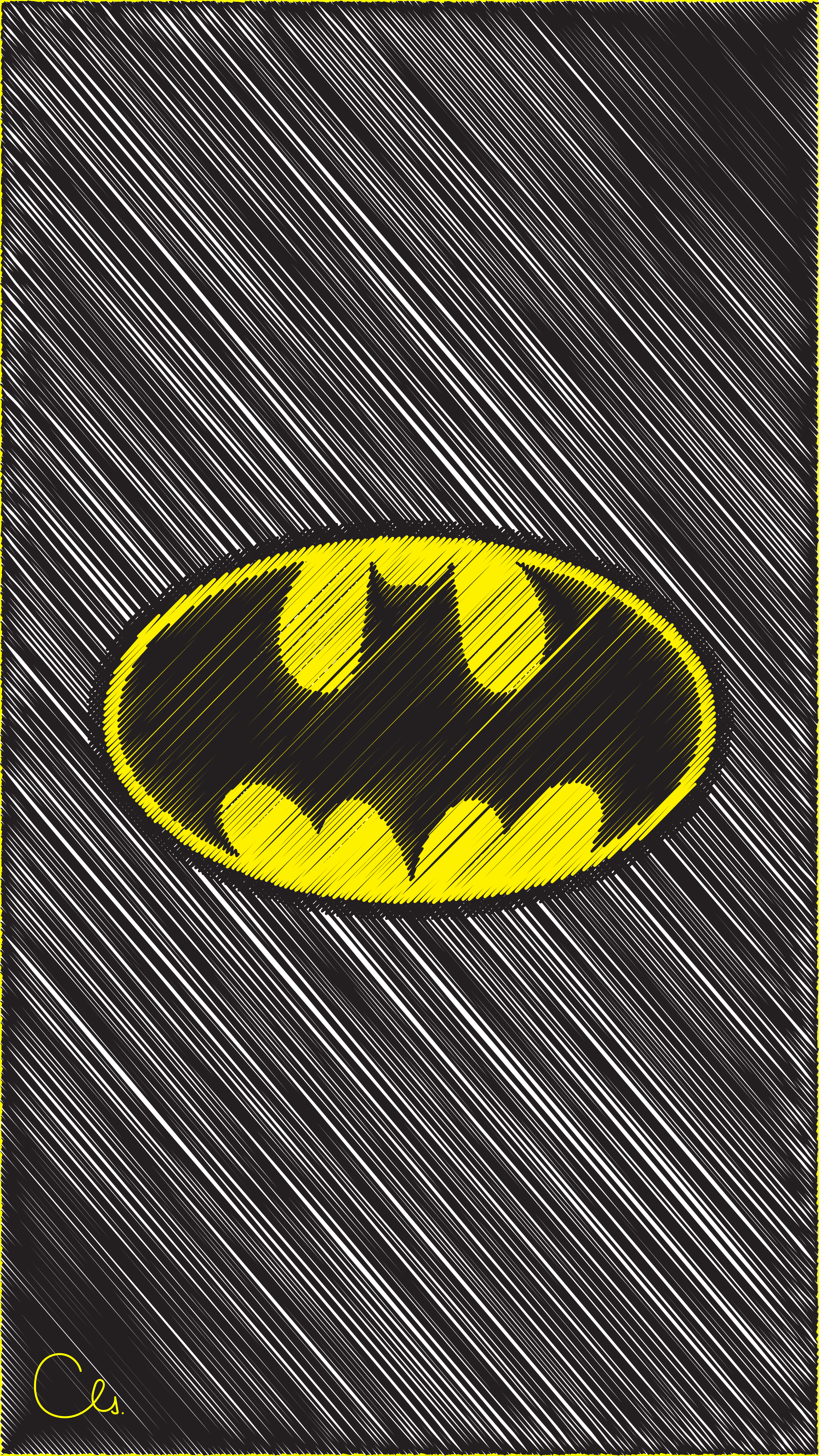Batman Phone Wallpaper by Santi0399