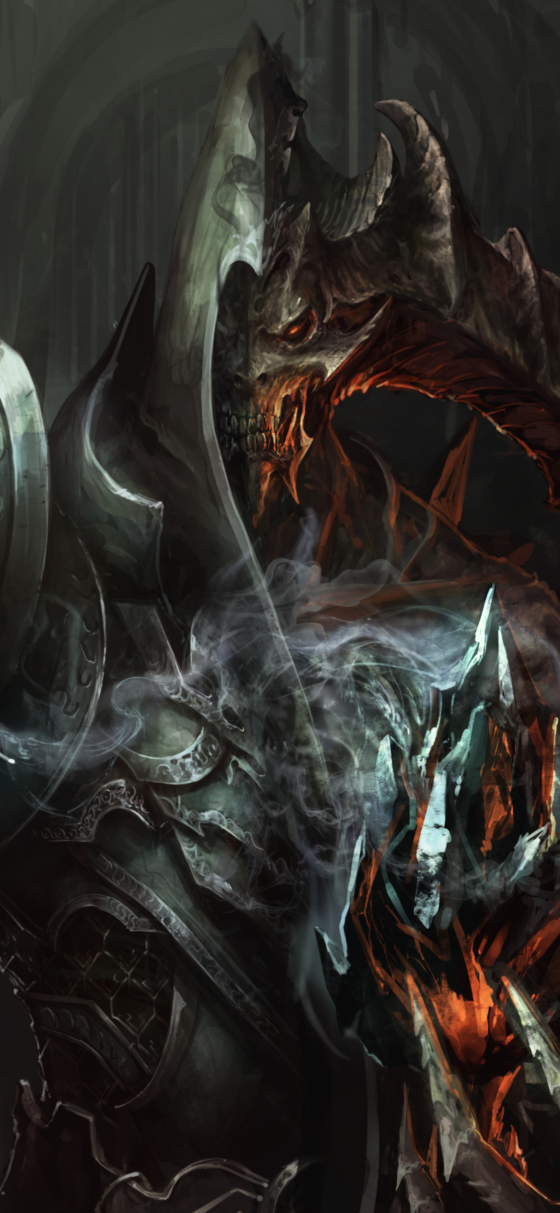 Diablo III: Reaper Of Souls Phone Wallpaper by Lee Geun Ill