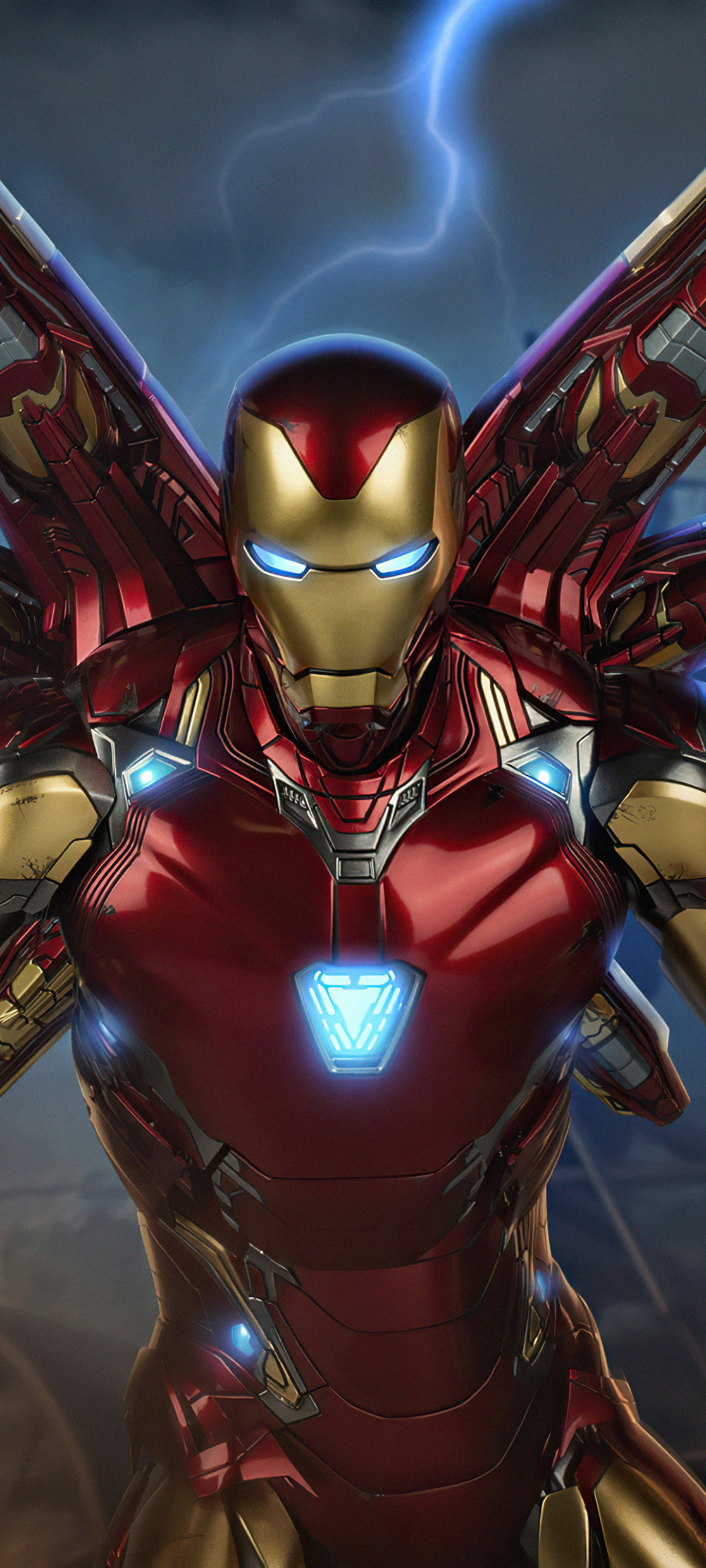 Iron Man Phone Wallpaper by Alex Brooks