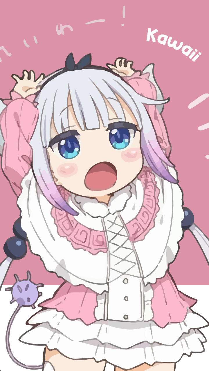 Dragon maid Kanna chan by mochi_mochi_senpai