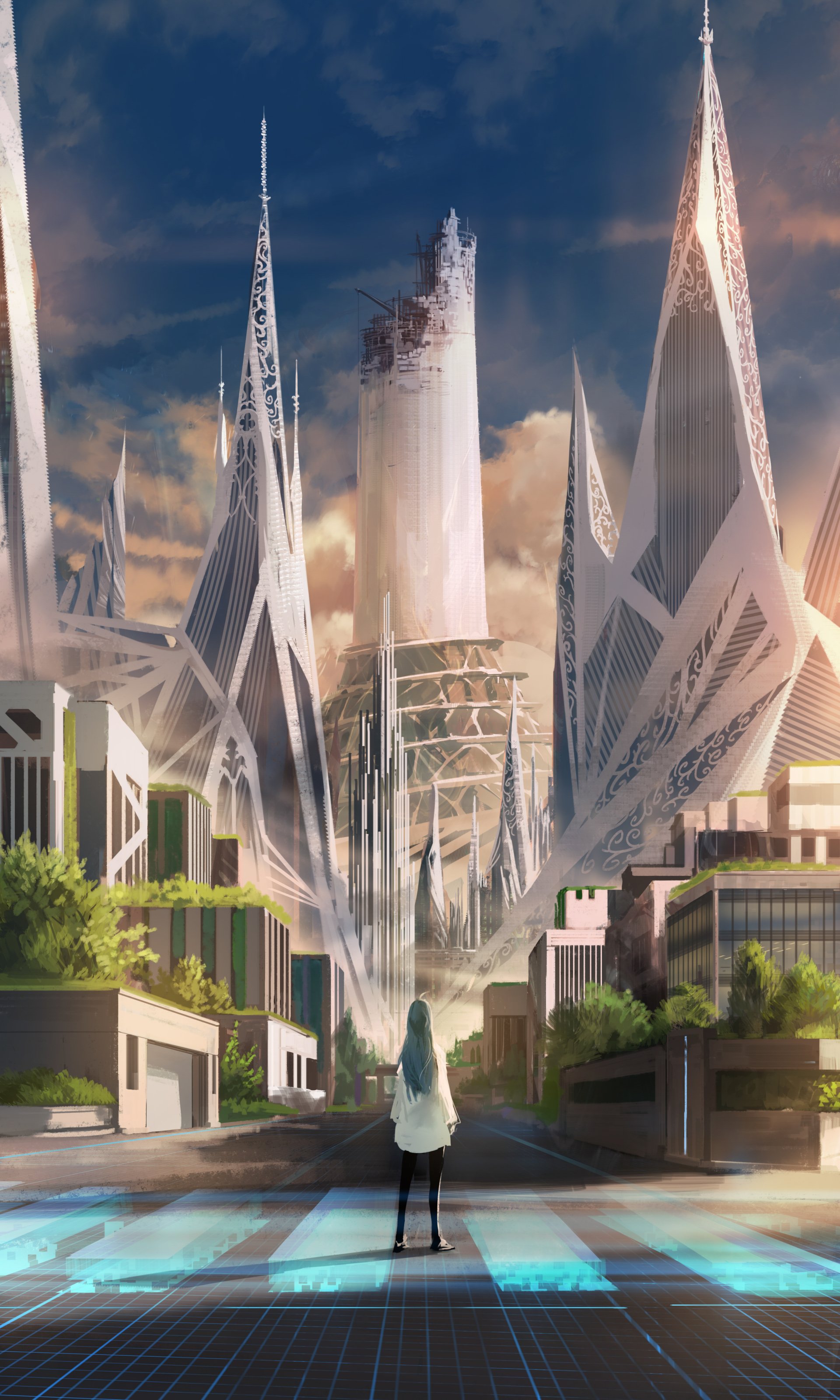 Download Vivy (Vivy: Fluorite Eye's Song) Anime Vivy: Fluorite Eye's Song Phone Wallpaper