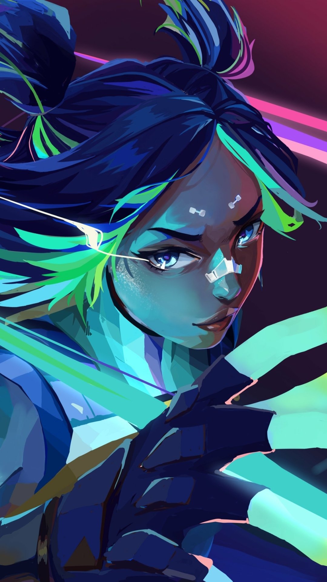 Download Neon (Valorant) Video Game Valorant Phone Wallpaper