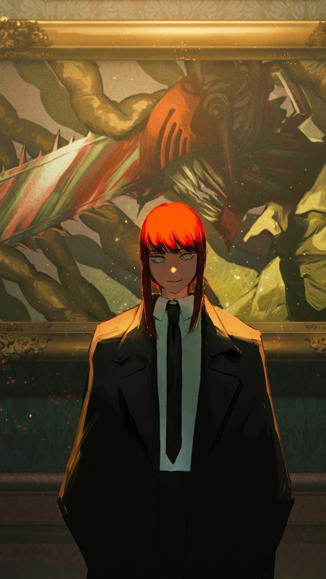 Download Makima (Chainsaw Man) Anime Chainsaw Man Phone Wallpaper